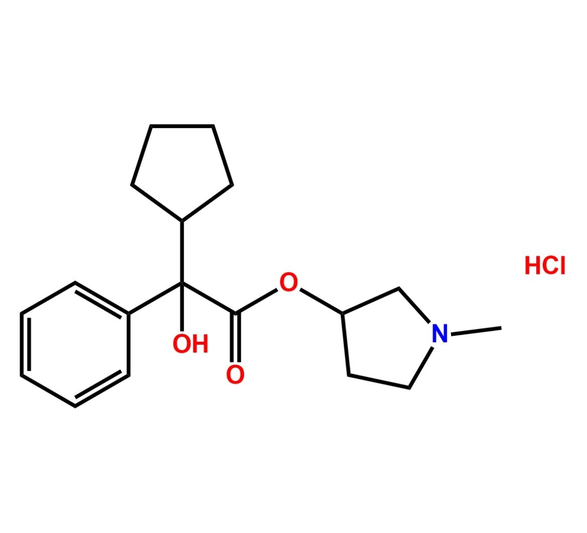 Glycopyrronium Bromide EP Impurity G (HCl)